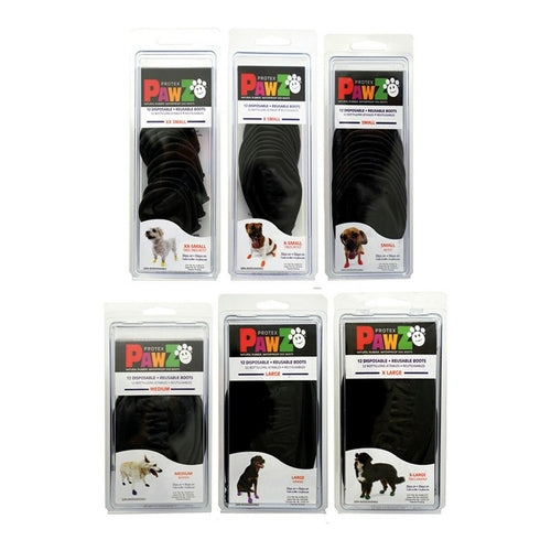 Bottes Pawz Petit Chien Petit 12 Unités