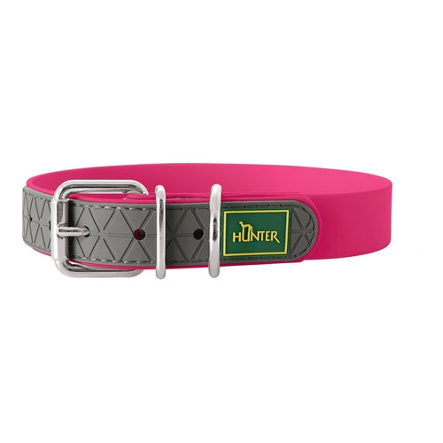 Collier pour chien Hunter Convenience Rose Taille M/L (42-50 cm)