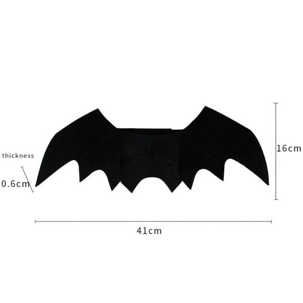 Fashion Cat Clothes Bat Wings Funny Dog Costume Artificial Wing Pet Cosplay Prop Halloween Clothes Cat Dog Costume Pet Products