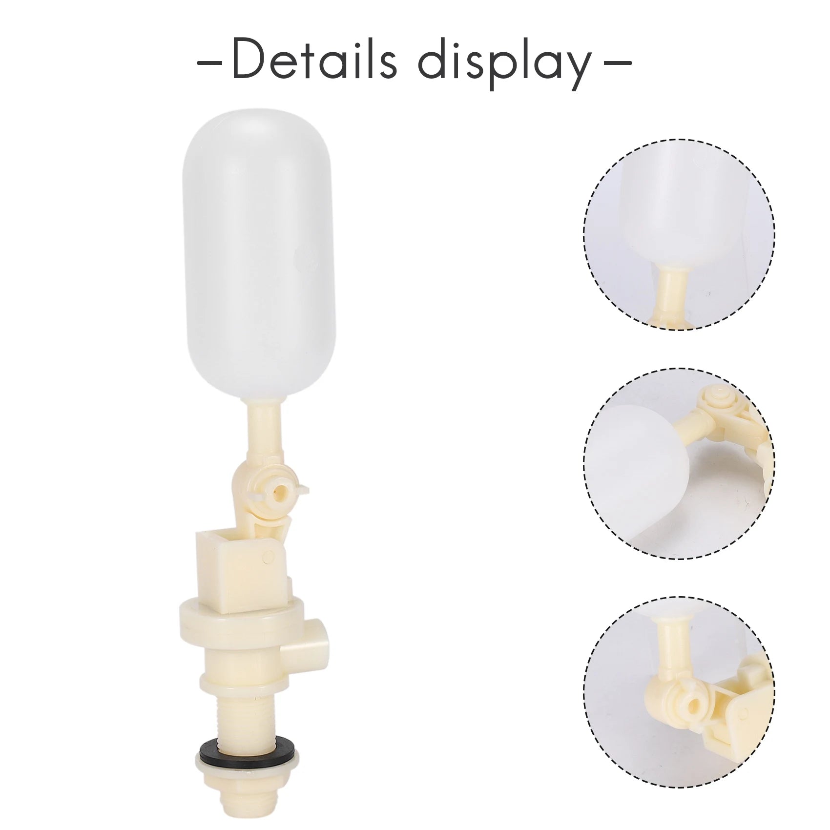 AUAU-3 Pack Float Valve For Automatic Waterer Bowl Horse Cattle Goat Sheep Pig Dog Water Trough Farm Supplies