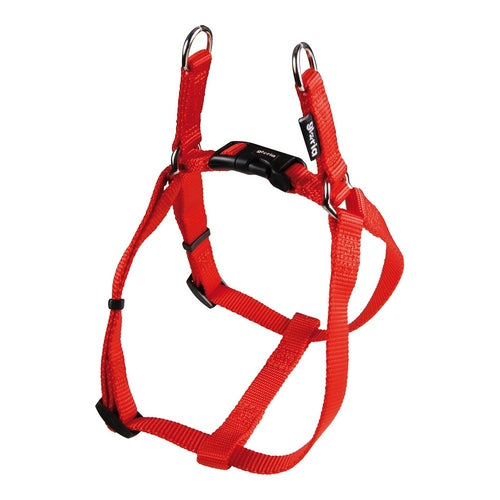 Harnais pour chien Gloria Smooth réglable 35-51 cm Rouge Taille S
