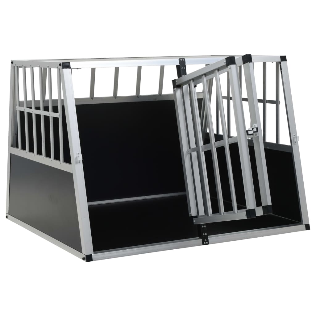 NNEVL Dog Cage with Double Door 94x88x69 cm-3