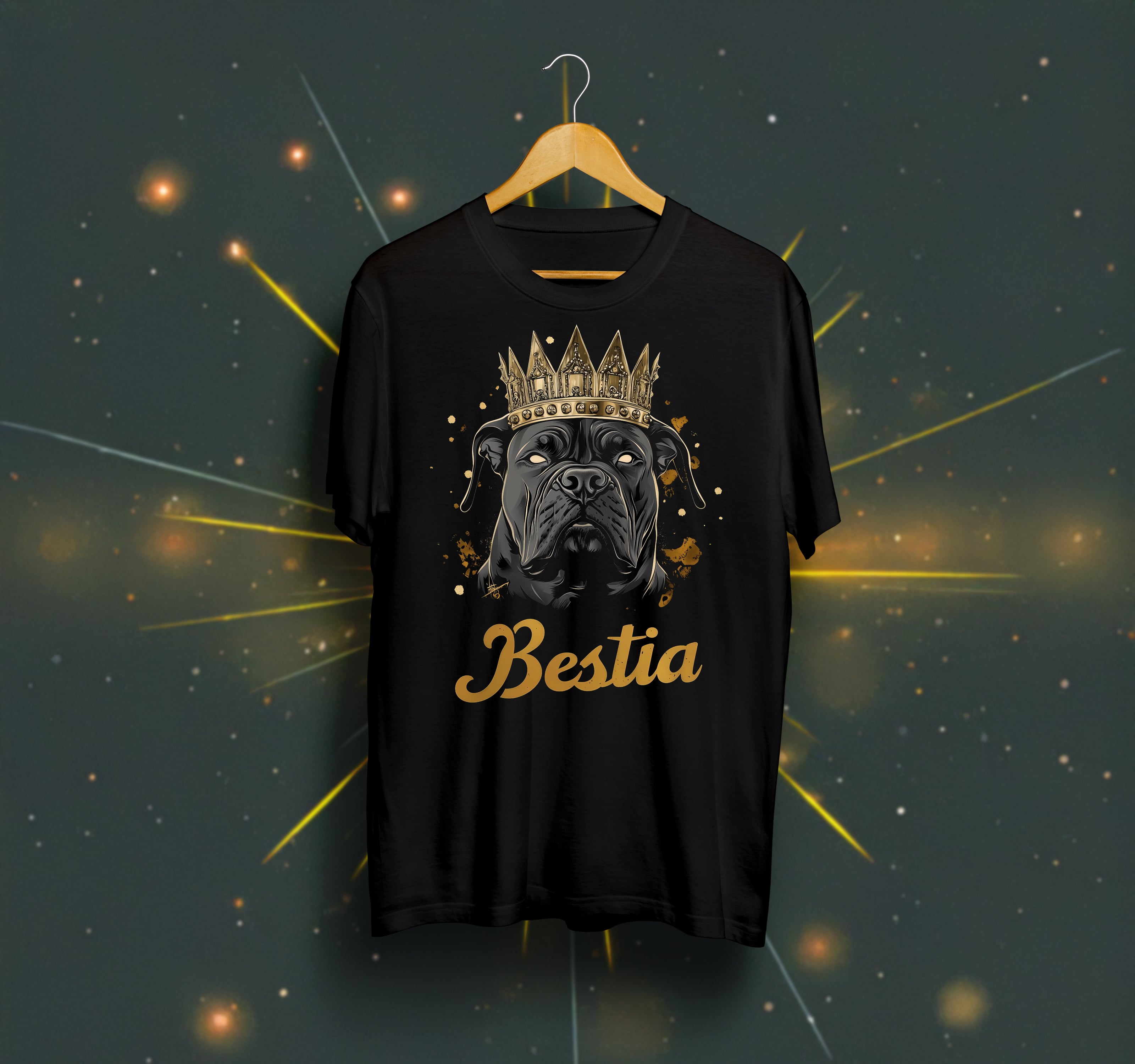 Cane Corso T-shirt Black V2-0