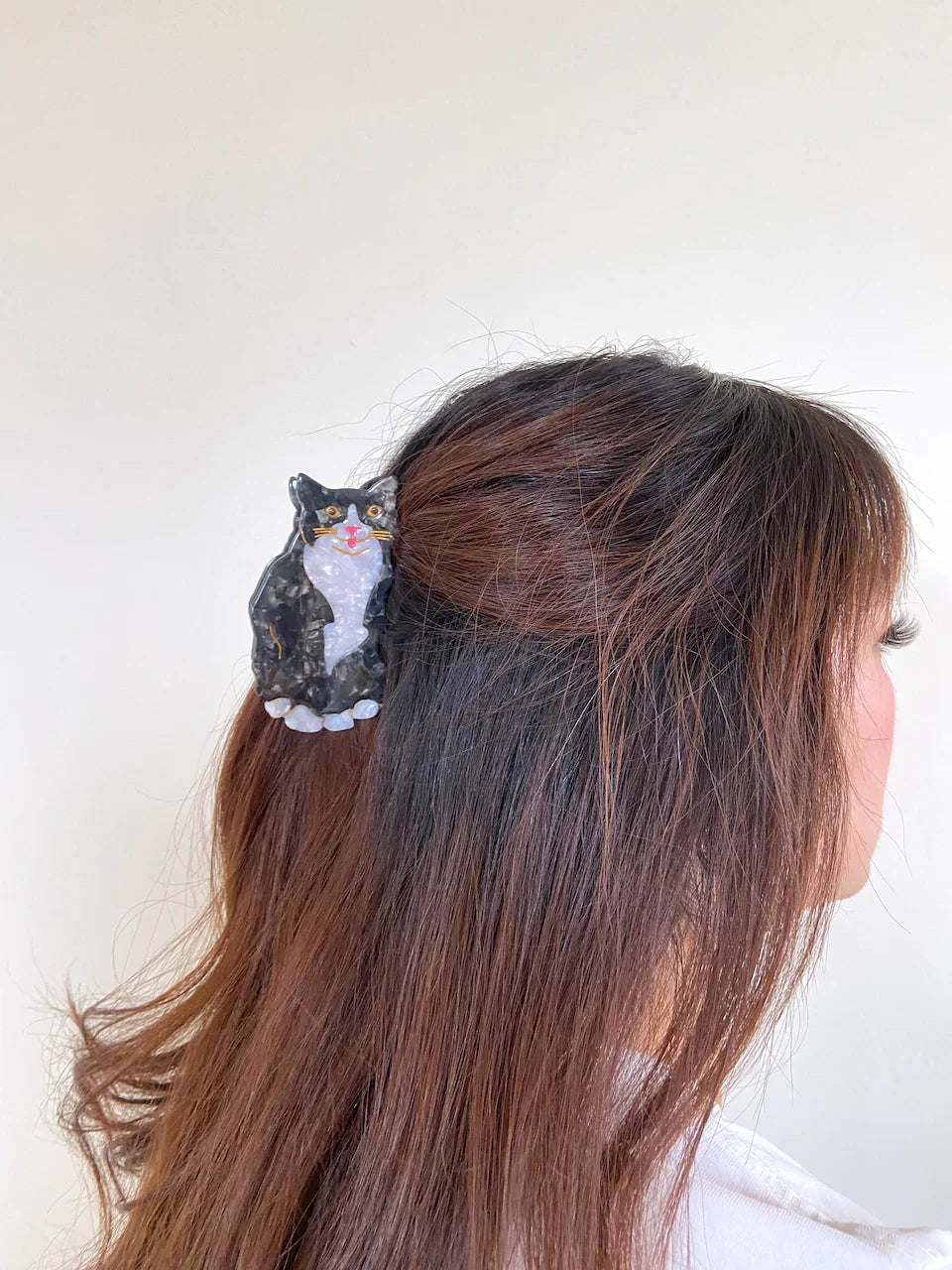 PAWSOME PETS NEW YORK Hand-painted Dog Breed Claw Hair Clip #6 | Eco-Friendly 