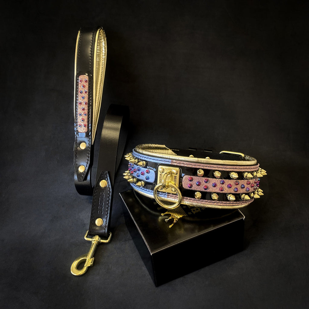 The Candy Dog Collar Black-3