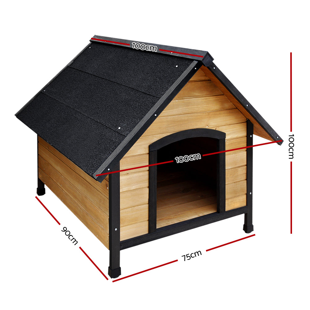 NNEDSZ Dog Kennel Kennels Outdoor Wooden Pet House Puppy Extra Large XL Outside-1