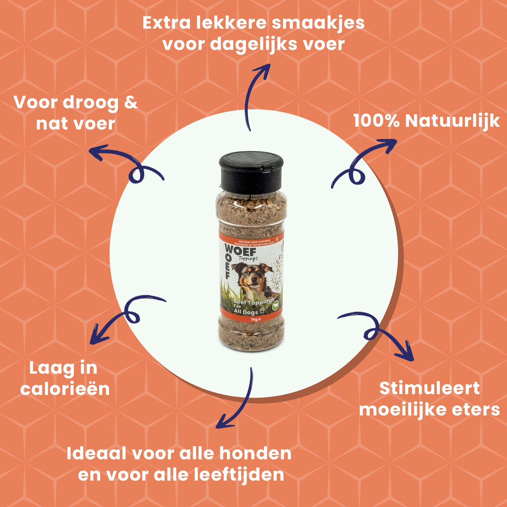 Hondenvoer Toppings - Rund Smaak-3