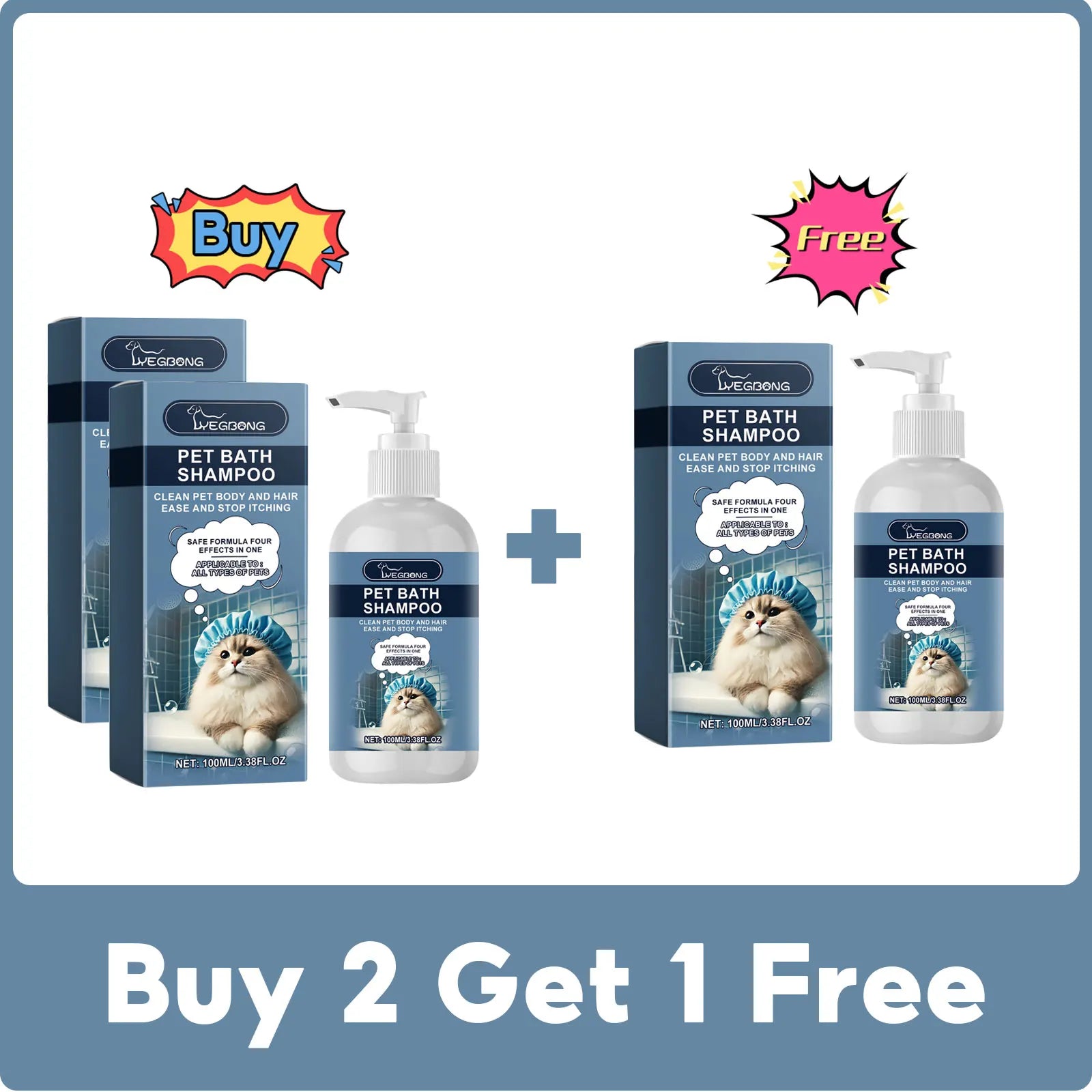 Cat Dog Shower Gel Fragrance Bathing Hair Care Cleaning Deodorizing Anti Mite Body Wash Relieve Itching Pet Moisturizing Shampoo