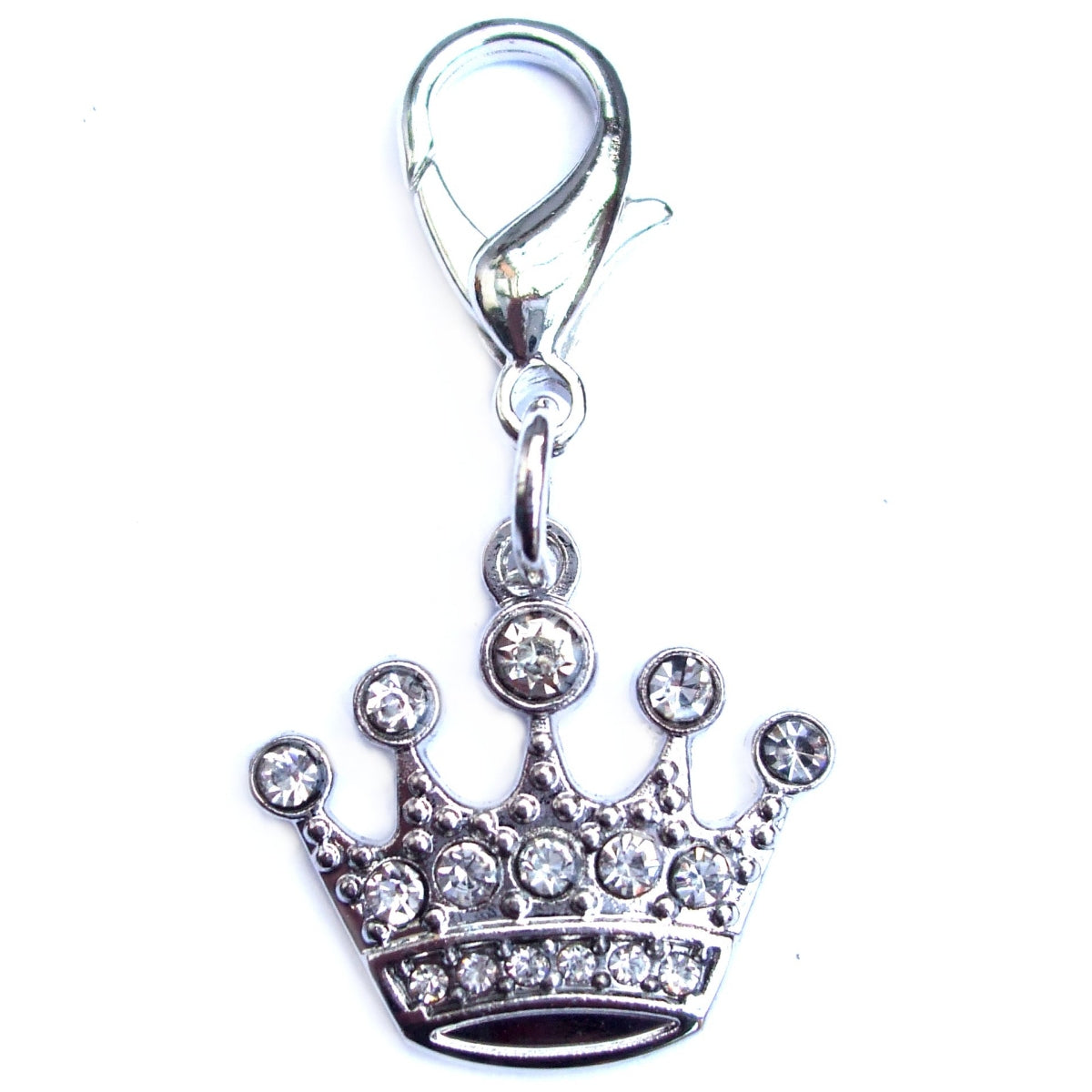 Crystal Crown Dog Cat Charm Pink